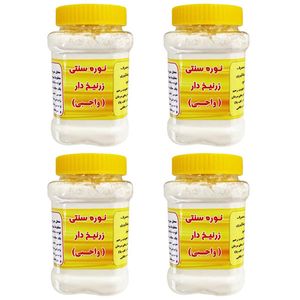 پودر موبر نوره مدل زرنیخ دار وزن 450 گرم بسته 4 عددی